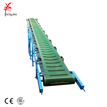 Industrial mobile rubber portable belt conveyor